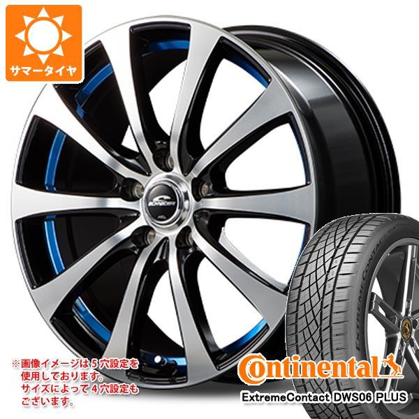 サマータイヤ 215/50R17 95W XL コンチネンタル エクストリームコンタクト DWS06 プラス シュナイダー RX01 7.0-17 タイヤホイール4本セ