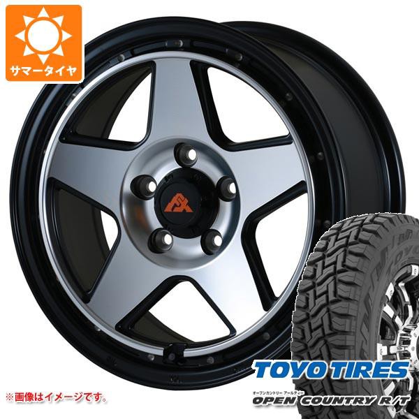 デリカD:5用 サマータイヤ トーヨー オープンカントリー R/T 235/70R16 106Q ホワイトレター ドゥオール フェニーチェ クロス XC5 7.0-16