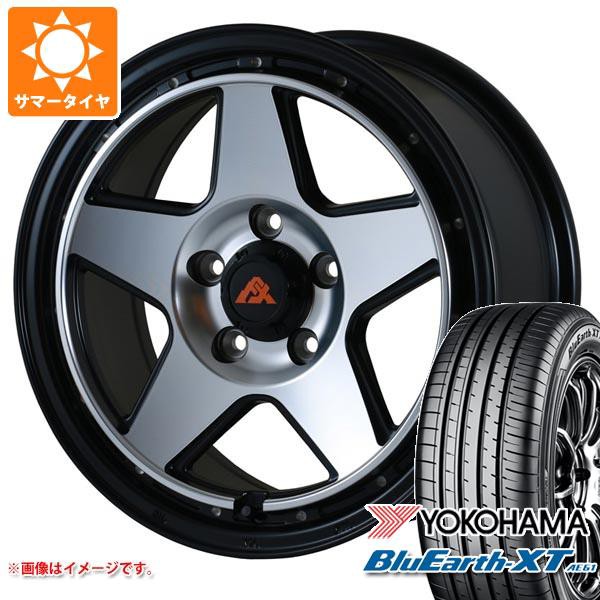 T31エクストレイル用 サマータイヤ ヨコハマ ブルーアースXT AE61 215/70R16 100H ドゥオール フェニーチェ クロス XC5 7.0-16 タイヤホ