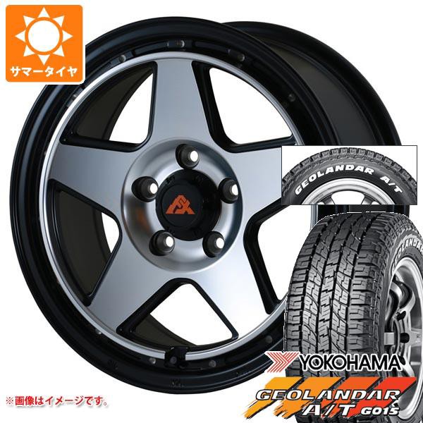 サマータイヤ 215/65R16 109/107S ヨコハマ ジオランダー A/T G015 ホワイトレター ドゥオール フェニーチェ クロス XC5 7.0-16 タイヤホ