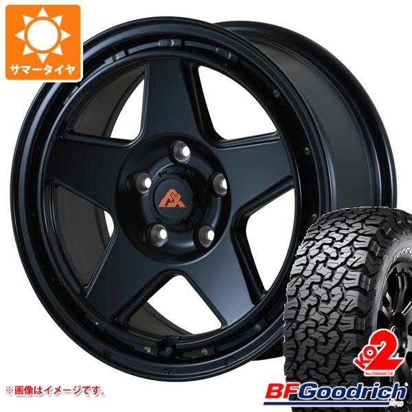 CX-5 KE/KF系用 サマータイヤ BFグッドリッチ オールテレーンT/A KO2 LT215/70R16 100/97R ホワイトレター ドゥオール フェニーチェ クロ