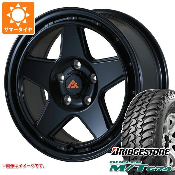 デリカD:5用 サマータイヤ ブリヂストン デューラー M/T674 LT225/75R16 110/107Q アウトラインホワイトレター ドゥオール フェニーチェ