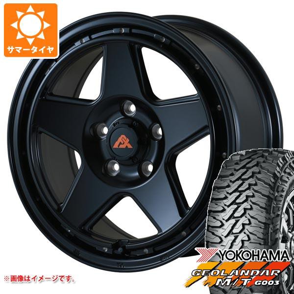 デリカD:5用 サマータイヤ ヨコハマ ジオランダー M/T G003 LT225/75R16 115/112Q ドゥオール フェニーチェ クロス XC5 7.0-16 タイヤホ