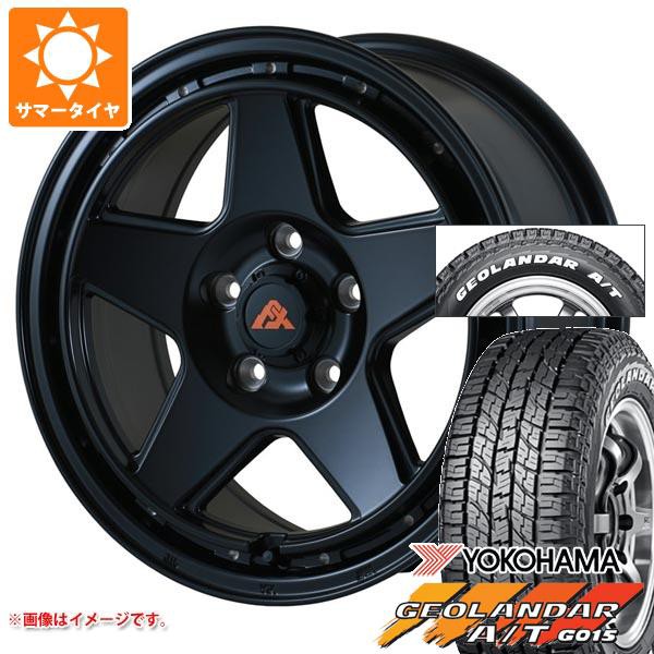 T31エクストレイル用 サマータイヤ ヨコハマ ジオランダー A/T G015 215/65R16C 109/107S ホワイトレター ドゥオール フェニーチェ クロ