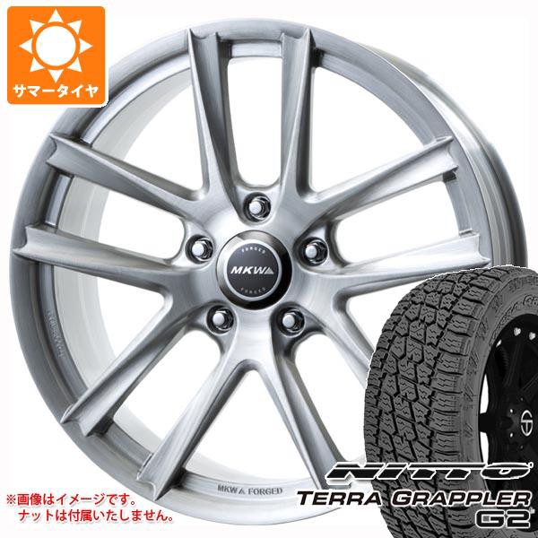 ランドクルーザー200用 サマータイヤ ニットー テラグラップラー G2 285/45R22 114H XL MKW FG-5 フォージド 10.0-22 タイヤホイール4本