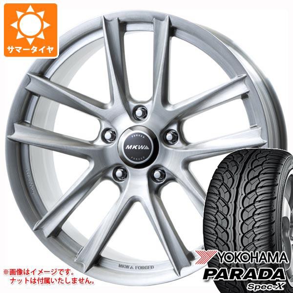 ランドクルーザー200用 サマータイヤ ヨコハマ パラダ スペック-X PA02 285/45R22 114V REINF MKW FG-5 フォージド 10.0-22 タイヤホイー