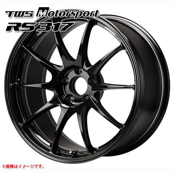 TWS モータースポーツ RS317 8.0-17 ホイール1本 TWS Motorsport RS317