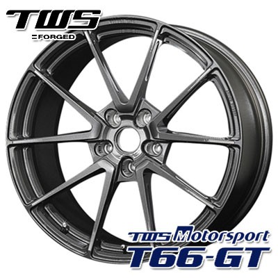 TWS モータースポーツ T66-GT 10.0-18 ホイール1本 輸入車用 TWS Motorsport T66-GT 輸入車用