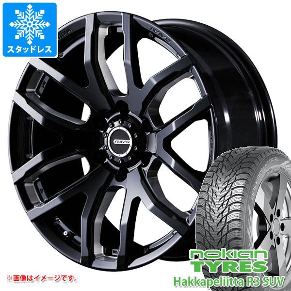 ランドクルーザー プラド 150系用 スタッドレス ノキアン ハッカペリッタ R3 SUV 265/60R18 114R XL レイズ デイトナ FDX F6 タイヤホイ