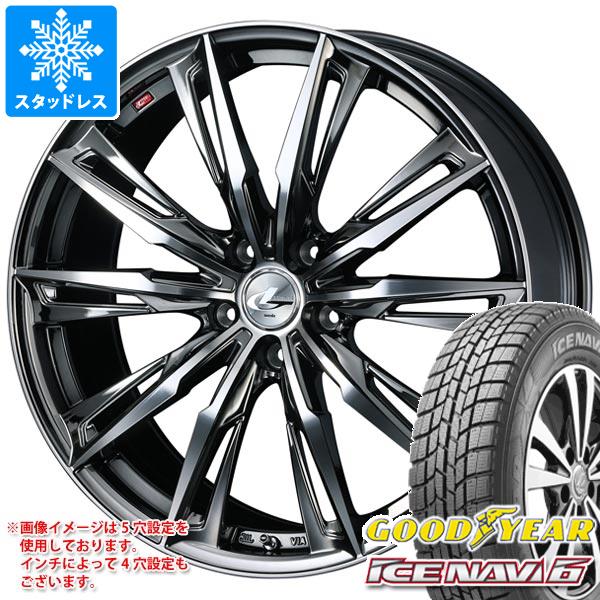 スタッドレスタイヤ グッドイヤー アイスナビ6 195 65r16 92q レオニス Gx 6 0 16 タイヤホイール4本