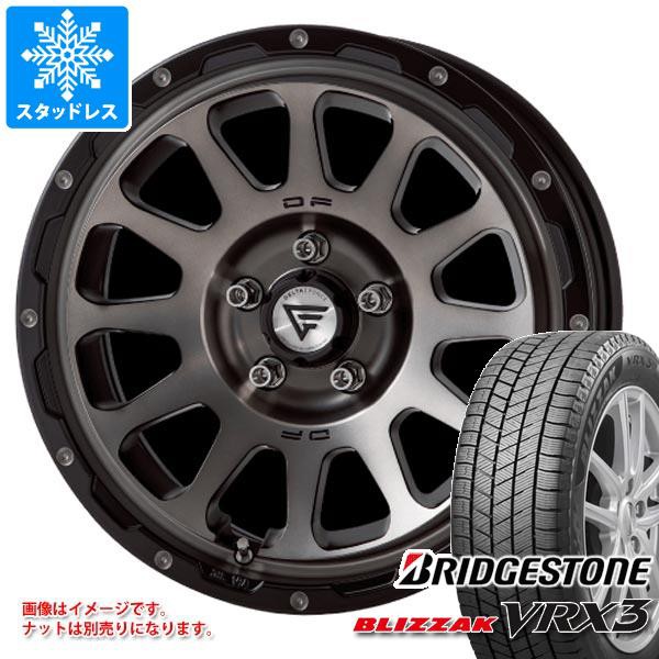 スタッドレスタイヤ ブリヂストン ブリザック VRX3 225/60R17 99Q ＆ デルタフォース オーバル 7.0-17 タイヤホイール4本セット225/60-17