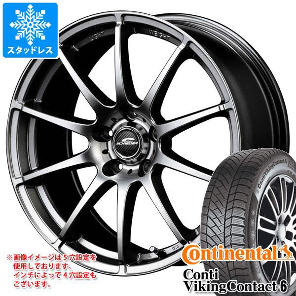 【送料無料キャンペーン?】 スタッドレスタイヤ コンチネンタル コンチバイキングコンタクト6 245/50R18 100T & シュナイダー スタッグ 8.0-18 タイヤホイール4本セ, ソファ家具専門店ルームウェア 99fb46a6