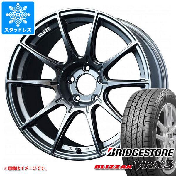 スタッドレスタイヤ ブリヂストン ブリザック VRX3 235/50R18 97Q ＆ SSR GTX01 8.0-18 タイヤホイール4本セット235/50-18 BRIDGESTONE B