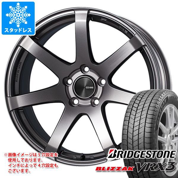 スタッドレスタイヤ ブリヂストン ブリザック VRX3 235/50R18 97Q ＆ エンケイ パフォーマンスライン PF07 8.0-18 タイヤホイール4本セッ