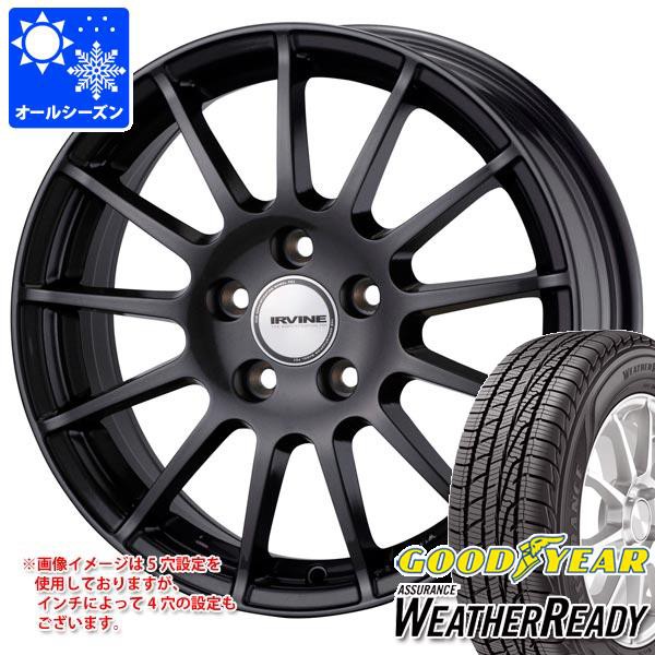 ジープ コンパス ABA-M624用 オールシーズンタイヤ グッドイヤー アシュアランス ウェザーレディ 215/65R16 98H アーヴィン F01 タイヤホ