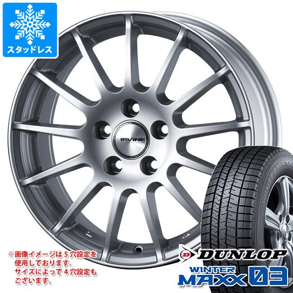 ホットセール アウディ A7 4G系用 スタッドレス ダンロップ ウインターマックス03 WM03 235/50R18 97Q アーヴィン F01 タイヤホイール4本セット, アイデアがいっぱい 7f5bdc91