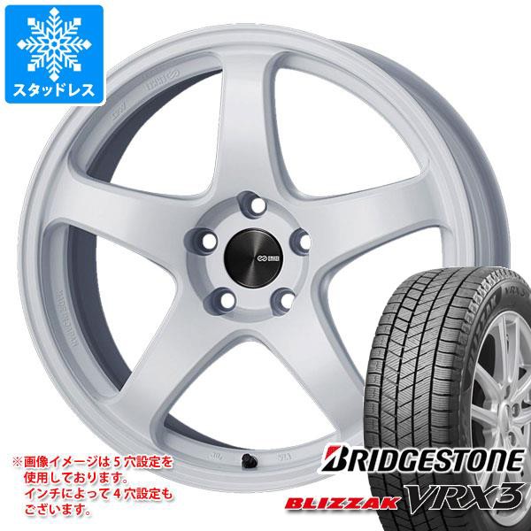 スタッドレスタイヤ ブリヂストン ブリザック VRX3 235/50R18 97Q ＆ エンケイ パフォーマンスライン PF05 8.0-18 タイヤホイール4本セッ