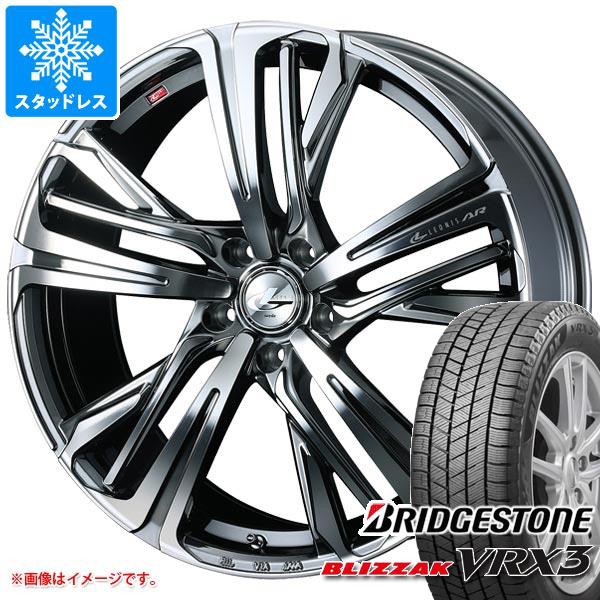 スタッドレスタイヤ ブリヂストン ブリザック VRX3 225/45R18 91Q ＆ レオニス AR 8.0-18 タイヤホイール4本セット225/45-18 BRIDGESTONE