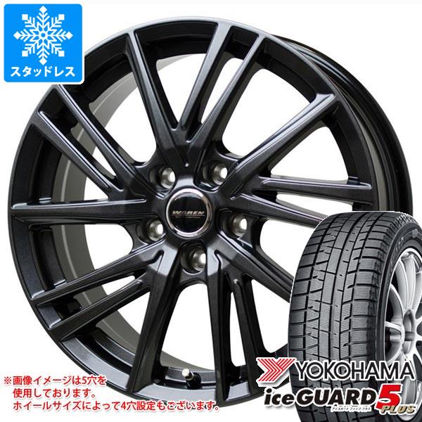 スタッドレスタイヤ ヨコハマ アイスガードファイブ プラス Ig50 145 80r12 74q ヴァーレン W06 3 5 12 タイヤホイール4本セット