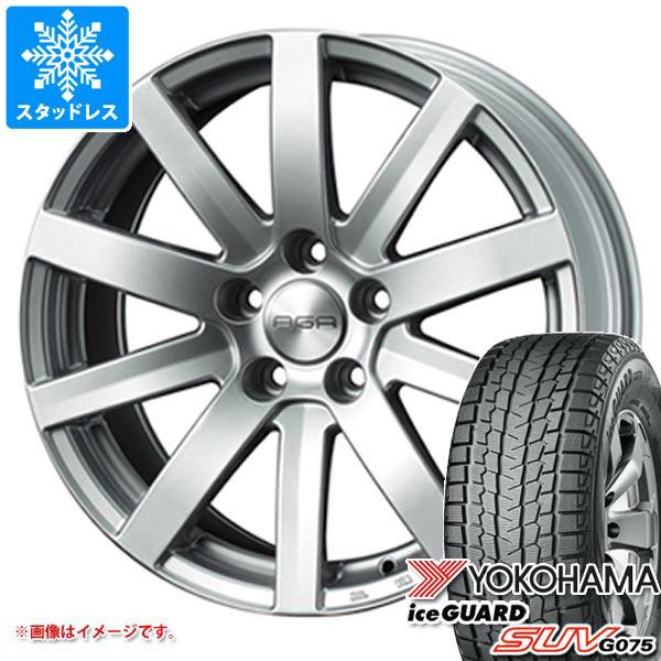 ポルシェ カイエン E3K系用 スタッドレス ヨコハマ アイスガード SUV G075 255/55R19 111Q XL AGA S-10 タイヤホイール4本セット