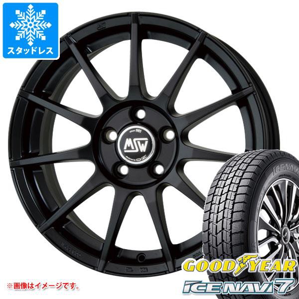 見事な創造力 BMW F36 4シリーズ用 スタッドレス グッドイヤー アイスナビ7 225/50R17 94Q OZ MSW 85 セミグロスブラック, みやざきけん cd17f0b0