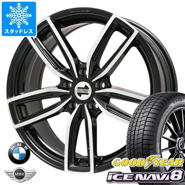 BMW F39 X2用 スタッドレス グッドイヤー アイスナビ8 225/50R18 95Q ケレナーズ ジュニア GF5 タイヤホイール4本セット