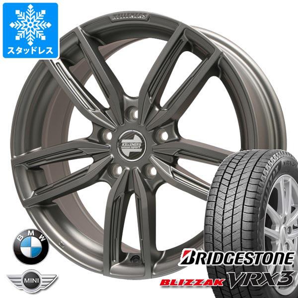 BMW F48 X1用 スタッドレス ブリヂストン ブリザック VRX3 225/50R18 95Q ケレナーズ ジュニア GF5 タイヤホイール4本セット