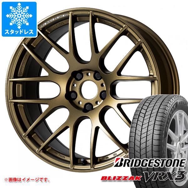 スタッドレスタイヤ ブリヂストン ブリザック VRX3 225/50R18 95Q ＆ ワーク エモーション M8R 7.5-18 タイヤホイール4本セット225/50-18