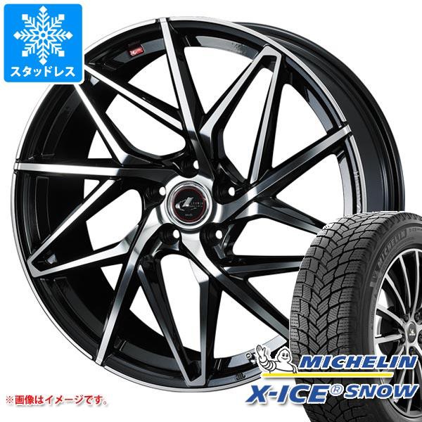 コーフル X-ICE 2022年製 スタッドレスタイヤ ミシュラン エックスアイススノー 235/50R18 101H XL レオニス VX  8.0-18