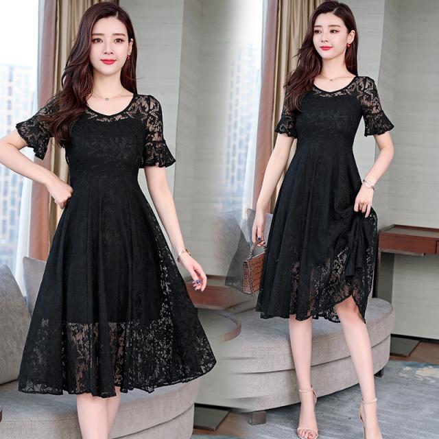 ワンピース ひざ丈 星柄 ドレス 夏 レディース 透け感 大きいサイズ 5xl 4xl 3xl 2xl ベージュ 黒 2751の通販はau Pay マーケット Ever Sweet Girl 商品ロットナンバー