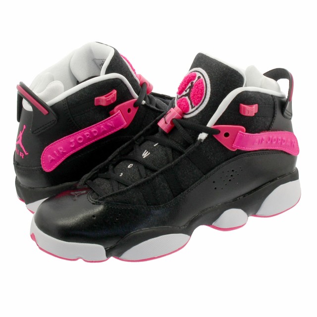 jordan 6 rings white black hyper pink