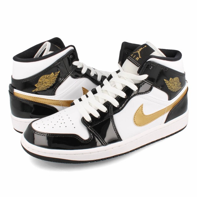 air jordan 1 mid se black and gold