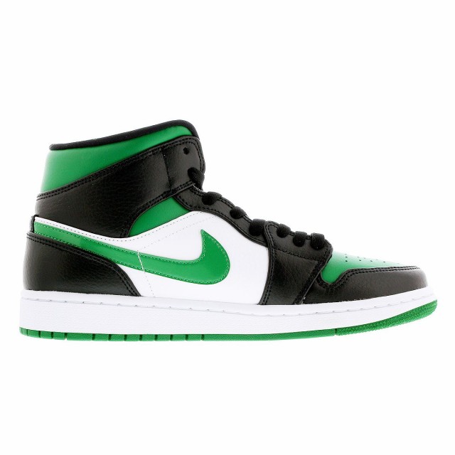 air jordan 1 mid black and green