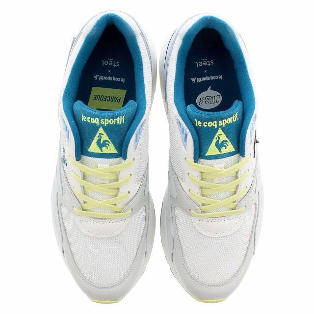 格安人気 Le Coq Sportif Lcs R800 Steel ルコック スポルティフ Lcs R 800 スティール White Silver Qy1pgc08ws 人気絶頂 Olsonesq Com