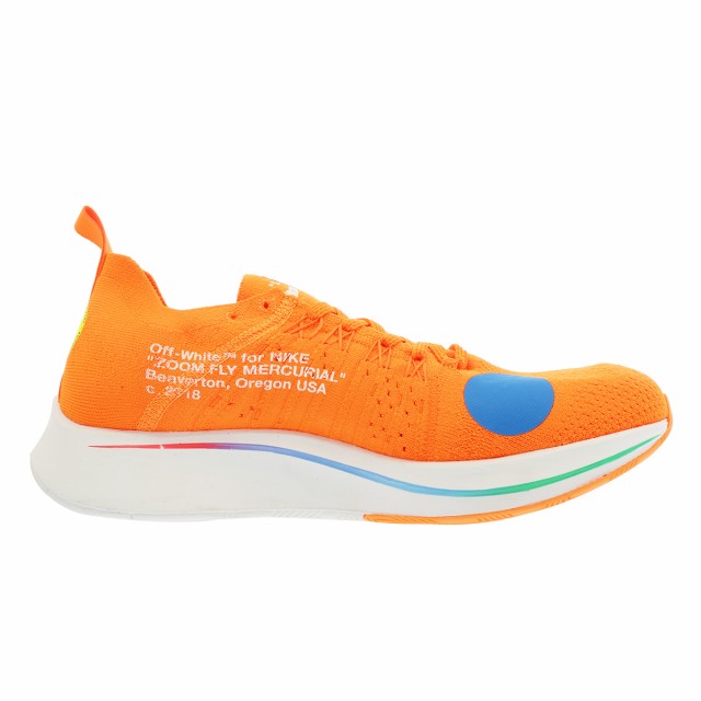 nike zoom fly orange off white