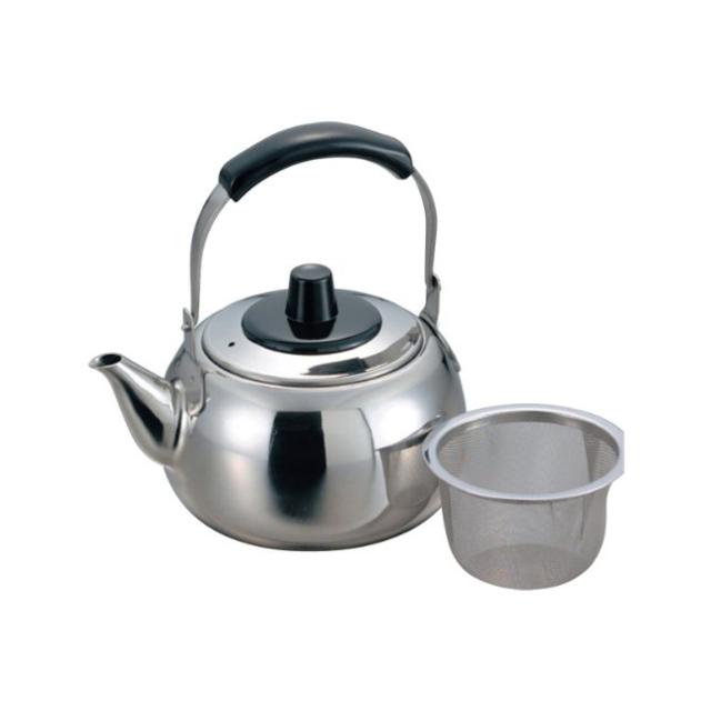 急須 おしゃれ ティーポット 急須一番つる手 大 ストレーナー付 0 5l 日本製 かわいい ステンレ