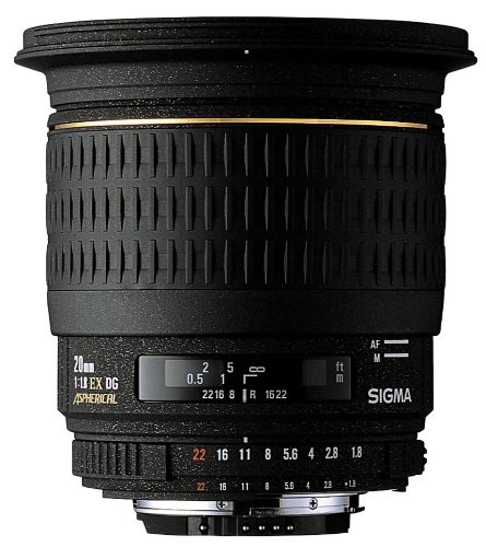 Sigma 単焦点広角レンズ mm F1 8 Ex Dg Aspherical Rf シグマ用 フルサイ 中古品