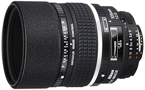 Nikon 単焦点レンズ Ai AF DC Nikkor 105mm f/2D フルサイズ対応(中古品)