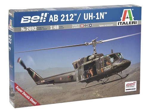 タミヤ イタレリ 1/48 飛行機シリーズ 2692 ベル AB212/UH-1N 38692 プラモ(中古品)