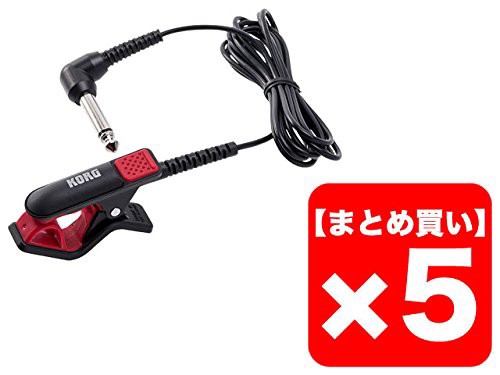【コンビニ受取対応商品】 KORG (コルグ) コンタクトマイク CM-300 ブラック・レッド CM-300-BKRD 5 (品), 株式会社光商 9e53757a