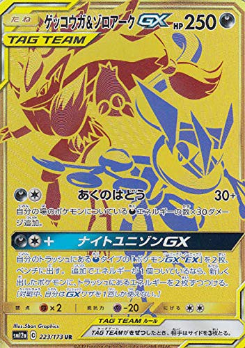 超目玉アイテム ポケモンカードゲーム Sm12a 223 173 ゲッコウガ ゾロアークgx 悪 Ur ウ 在庫限りセール Carlavista Com