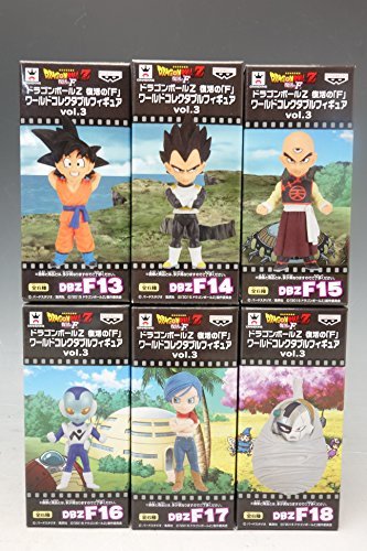 高質で安価 ドラゴンボールz 復活の F ワールドコレクタブルフィギュアvol 3 全6
