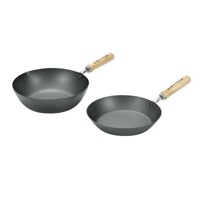 最先端 燕人の匠 桜吟 窒化加工 2点セット フライパン26cm いため鍋28cm Ett 1500 ランキング受賞 Shoestreet Pk