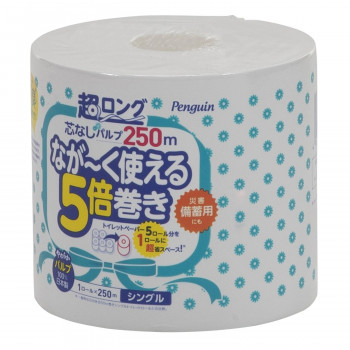 公式の 丸富製紙 トイレットペーパー シングル ペンギン 5倍巻 長持ち 省スペース 超ロングパルプシュリンク 1r 32セット 2658 特売 Spatium Com Br