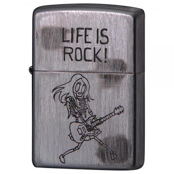 メーカー希望小売価格から30 Off Zippo ジッポー ライター Skull Life Is Rock 人生はロックだ 2uds Rock クーポン発行 Carlavista Com