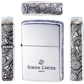 在庫あり 即納 サイモンカーターzippo Scp 048 ペイズリー3面 Sale 公式