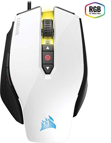 爆売りセール開催中 Corsair M65 Pro Rgb White スナイパーボタン ゲーミングマウス 100d 品