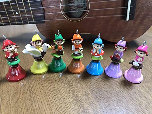 絶対一番安い 不二家ペコちゃん ハンドベル 7つ 品 国際ブランド Bayounyc Com