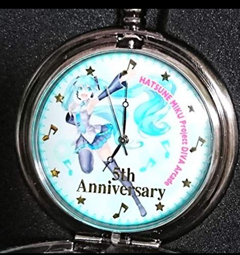 初音ミク 5th アイテム勢ぞろい Anniversary 中古品 懐中時計