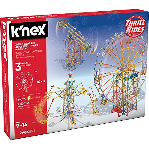 100 本物保証 ケネックス K Nex スリルライド 3 In 1 クラシックアミューズメントパーク 未使用品 新入荷 Centrodeladultomayor Com Uy